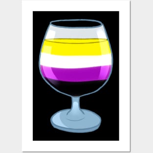 Nonbinary cocktail #4 Posters and Art